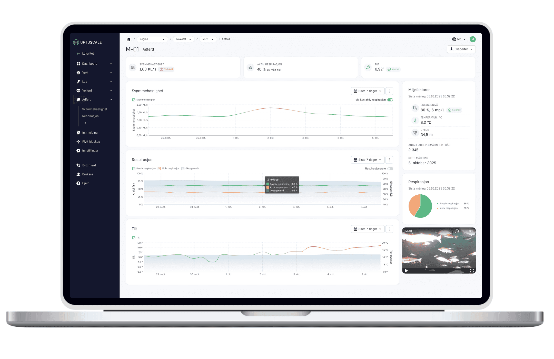 Adferdsmodul webportal